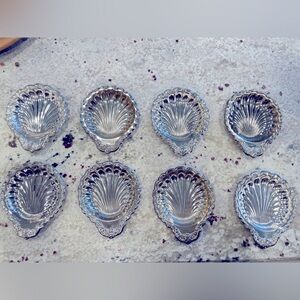 Silver Plated trinket dish ~ Set of 8